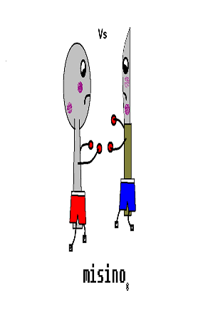 CUCHARA VS CUCHILLO